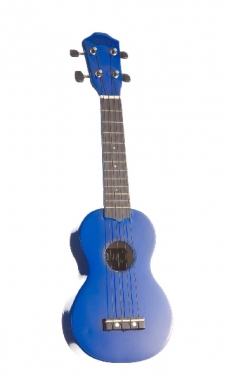 noir nu-1s blue ukulele, soprano